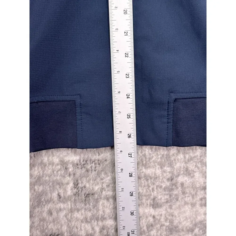 Travis Mathew Jacket Small Mens Wanderlust Hoodie Blue Full Zip